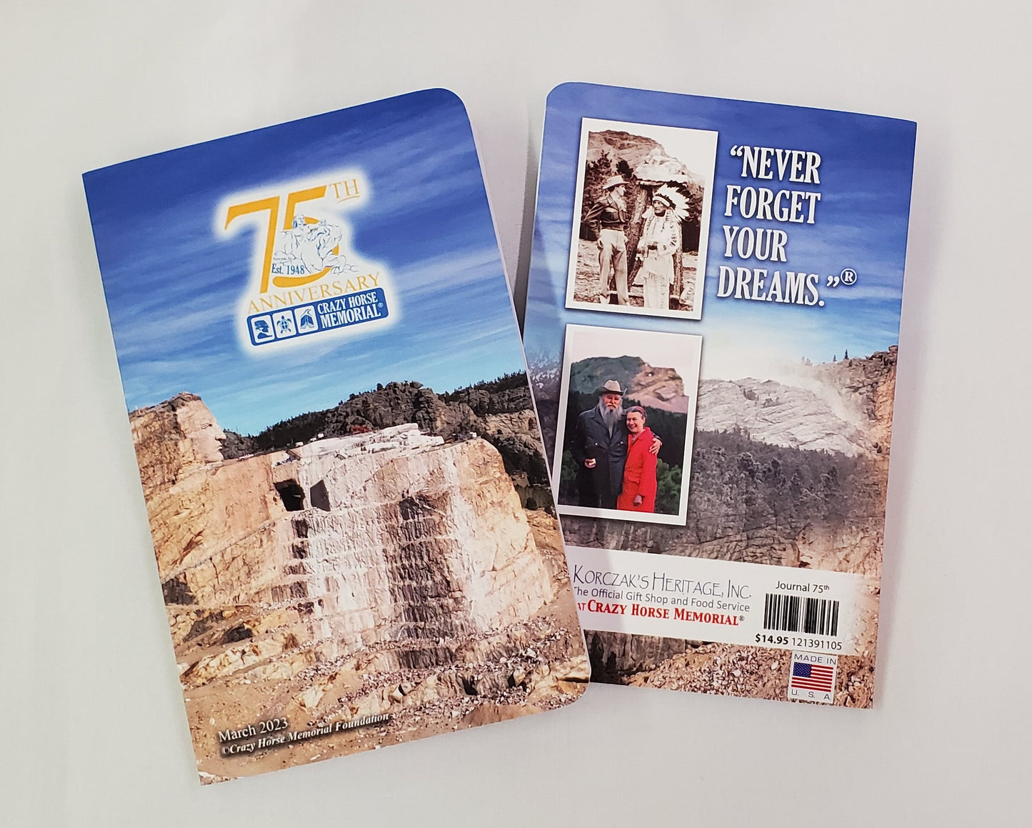 75th Lay Flat Notebook