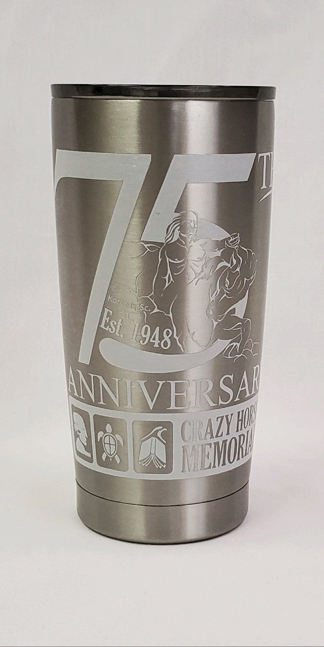 75th Anniversary Stainless Steel Mug