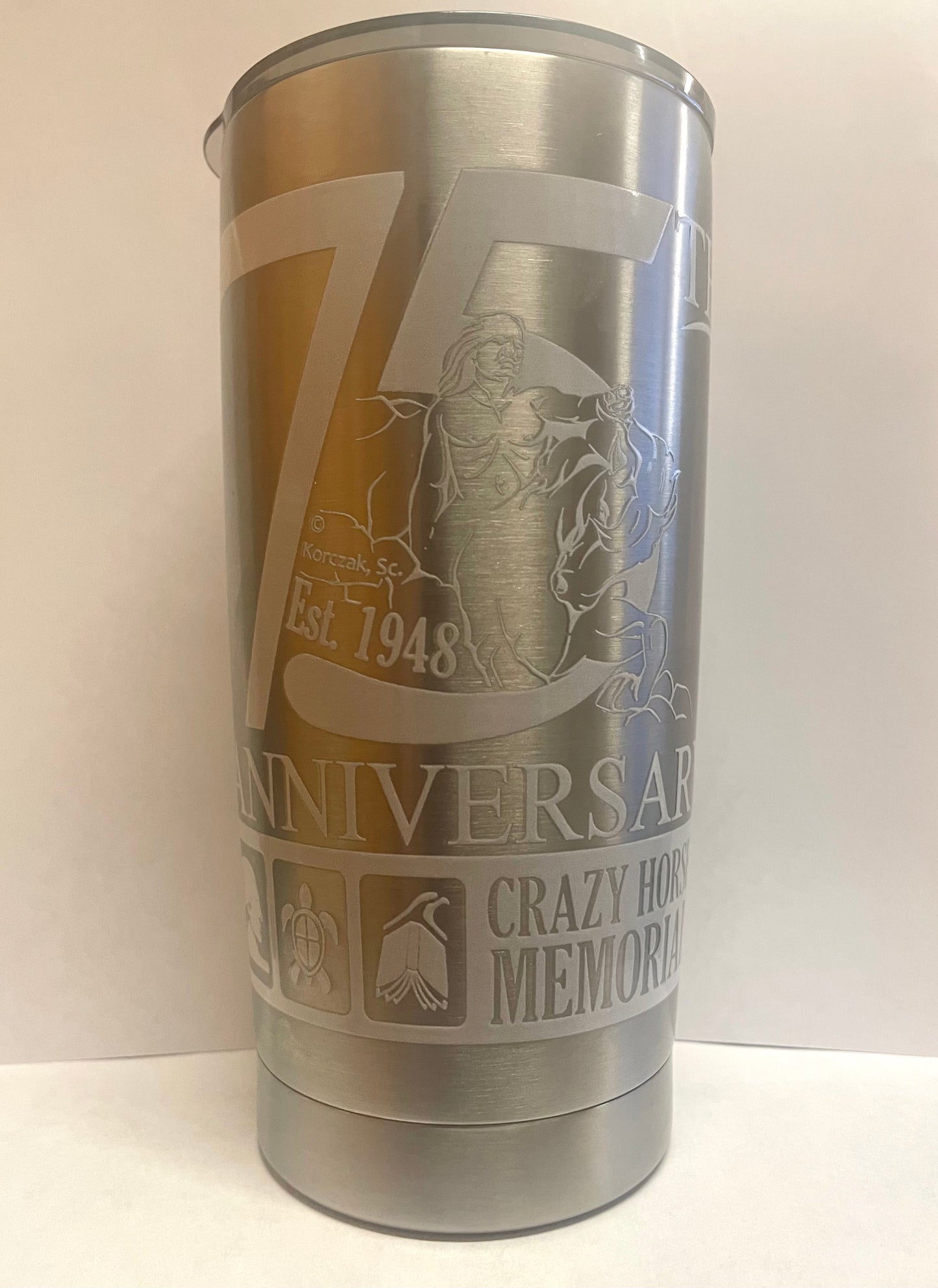 75th Anniversary Stainless Steel Mug