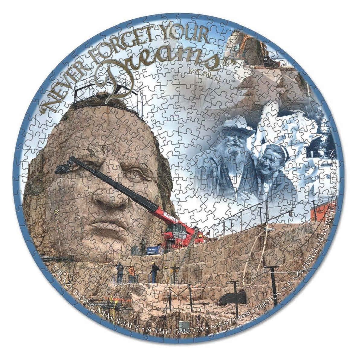 500-Piece Round Puzzle