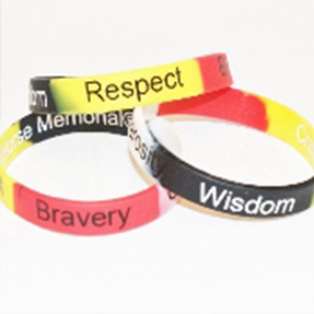 Warrior Rubber Wristband