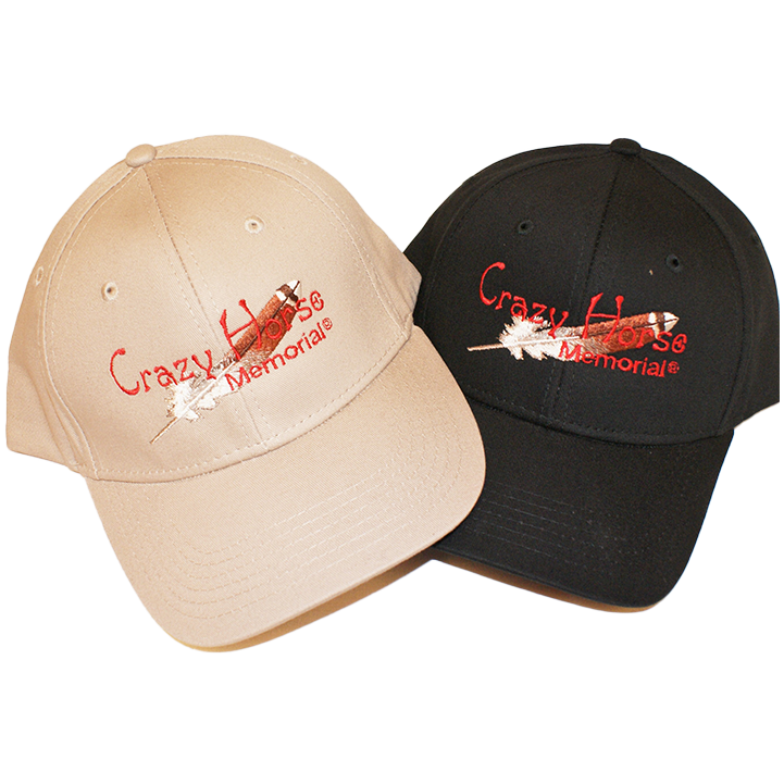 Embroidered Feather Cap