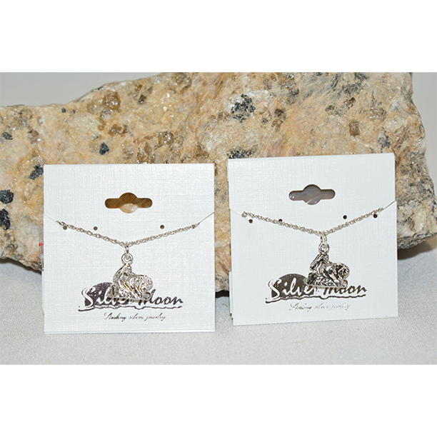 Sterling Silver Charm Necklace