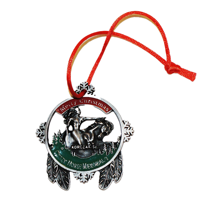Pewter Finish Ornament