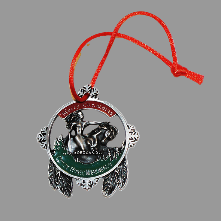 Pewter Finish Ornament