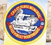 Crazy Horse Logo Patch