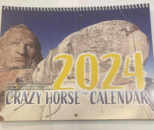 2024 Crazy Horse Memorial Wall Calendar