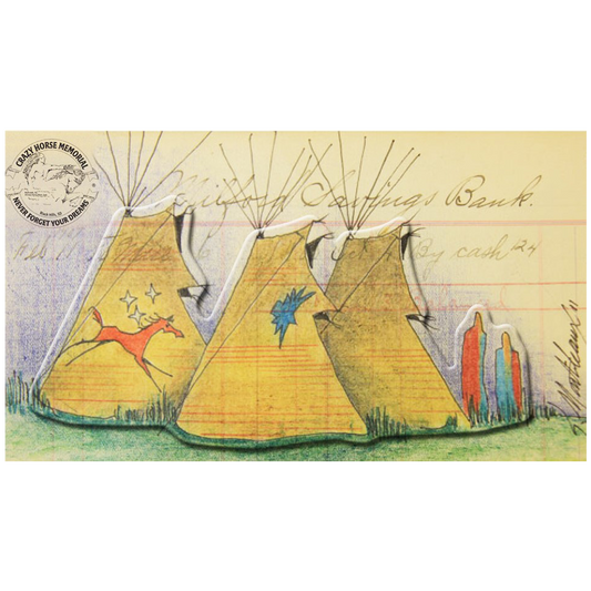 Tipi Ledger Art Magnet